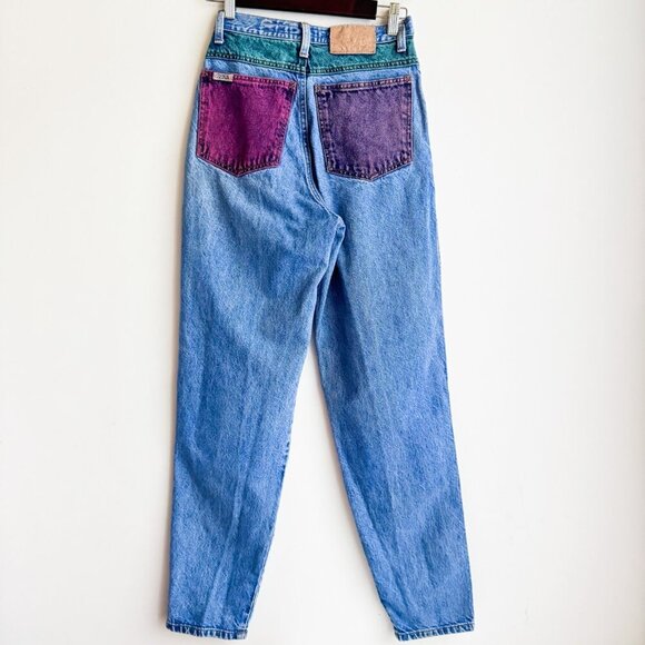 Zena Jeans Vintage Dyed DenimRelaxed Fit Jeans 25 - Picture 6 of 7